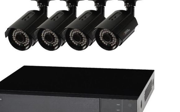 4 Camera Surveillance System by Elite Technologies