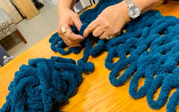 Chunky Knit Throw by The Makers Workshop