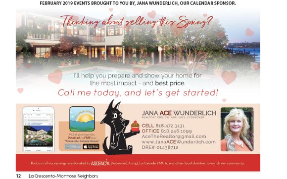 Content Sponsorship Program by La Crescenta-Montrose Neighbors