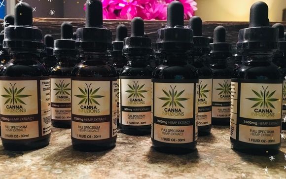 Full Spectrum tinctures by Canna Infuzions CBD
