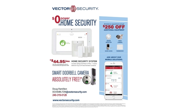 Qolsys Touchpad Alarm Panel by Vector Security in Forest Hill, MD ...