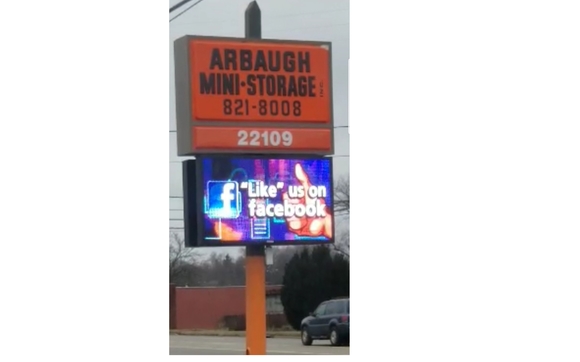 Get Your Name Up in Lights by Arbaugh Mini Storage