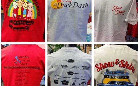 Custom Screen Printed and Embroidered Apparel by JB's Awards and Custom Apparel