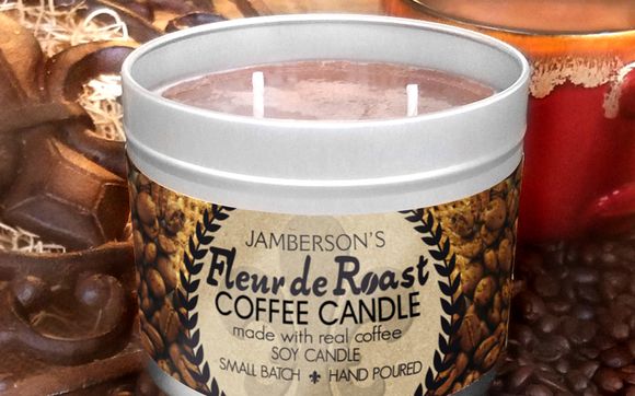 Fleur de Roast™ Candle by Jamberson LLC