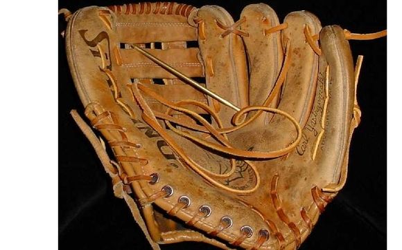 relacing catchers mitt