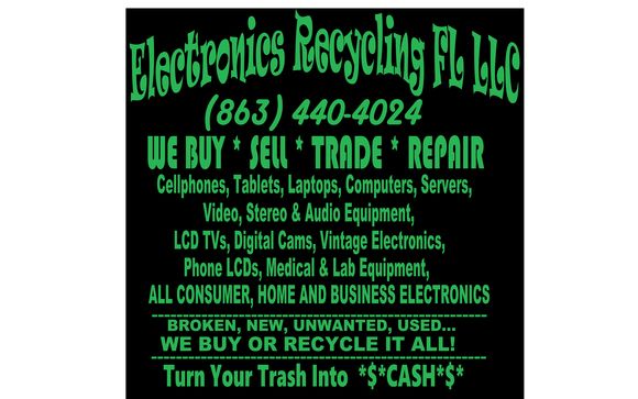 ELECTRONICS RECYCLING & ASSET RECOVERY & LIQUIDATION by Electronics Recycling Florida