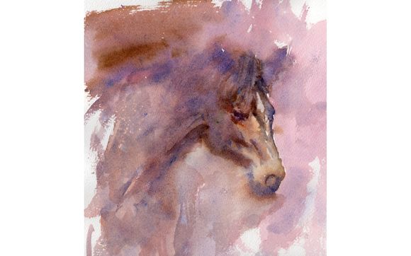 Ike - Watercolor by Campbell Creative Group, LLC