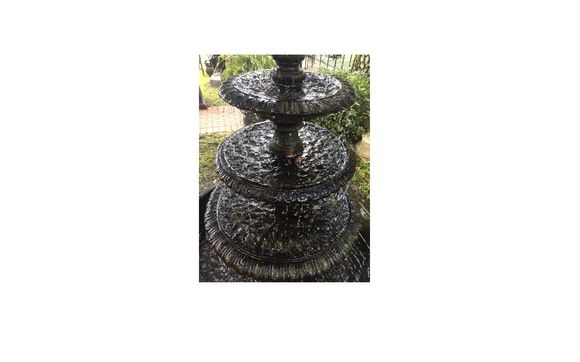 cast iron tired classic French Quarter fountains  by  FRENCH FOUNTAINS, INC. & THE French Casting Company
