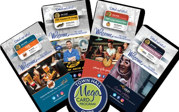 Welcome MegaCARD Now available! by Town Hall Guide