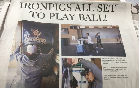 Iron Pigs Opener  by Bay Image