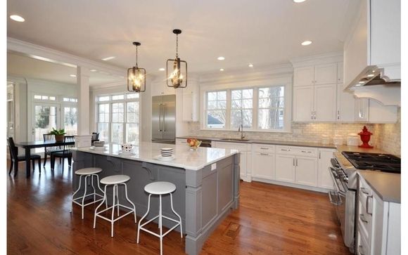 Installs Glenwood Kitchens Cabinets Moldings Paneling By