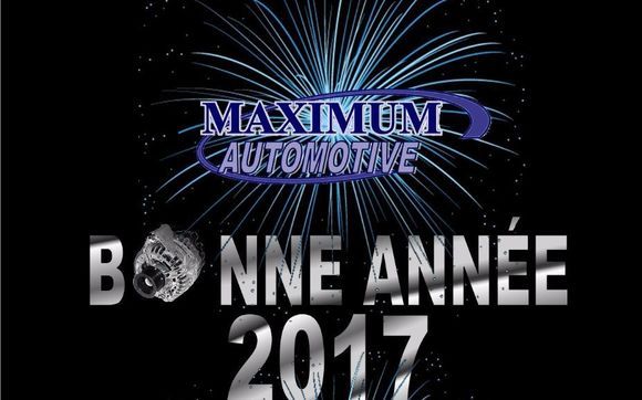 Happy New Year / Bonne Année by MAXIMUM AUTOMOTIVE