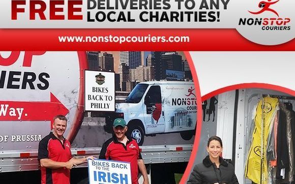 FREE Deliveries of your company's donations by Nonstop Couriers