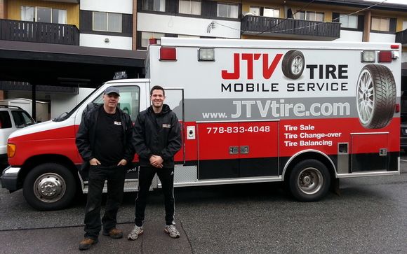 JTV Tire / Your TIRES can be replaced - YOUR TIME can't be !!! (North Vancouver) by JTV Tire Mobile Service