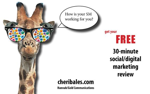 Social Media Implementation by Cheri Bales @ Hannah/Gold Communications, LLC