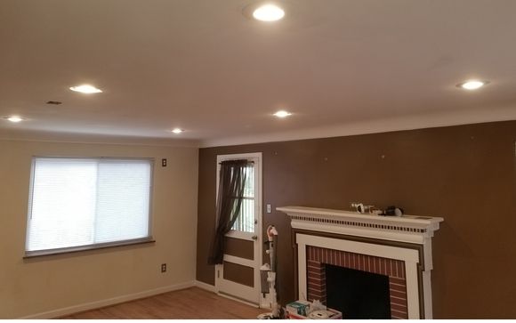 Recessed can lighting.  by ABC Electrical Contractors Inc