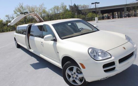 white porsche cayenne wedding prom limousine by a safe transport car limo service in lyndhurst nj alignable alignable