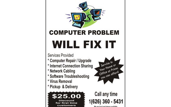 computer repair banner