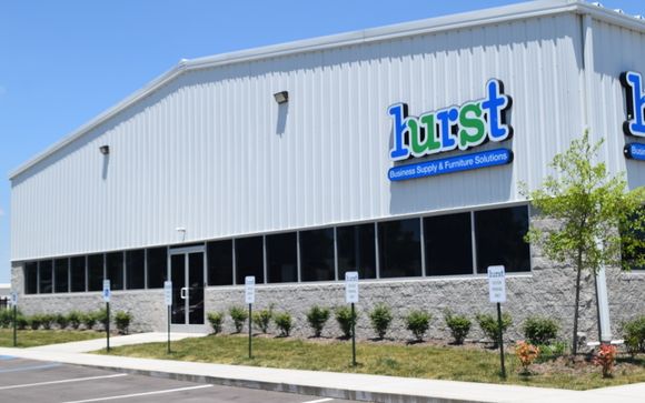 Office, showroom and warehouse facility.  by The Hurst Group - Hurst Office Suppliers Inc.