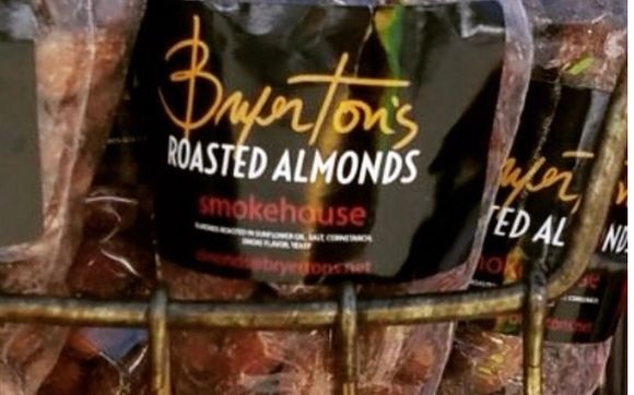 Smokehouse Roasted Almonds by Bryerton's Roasted Almonds