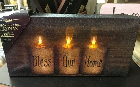 Flickering Canvas Prints  by Divine Consign & Boutique