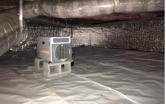 Foundation Repair using Carbon Fiber Straps by Basement & Radon ...