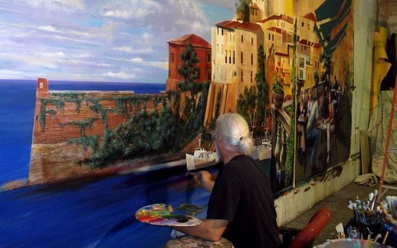 Murals: commercial and residential by RON GORDON, ARTIST