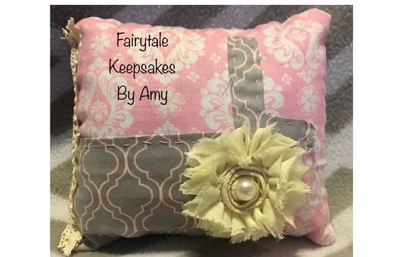 Handmade Toothfairy Pillows by Fairytale Keepsakes by Amy