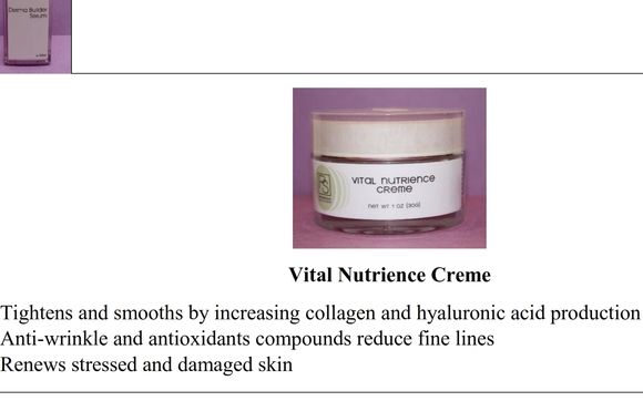 Vital Nutrience Creme by Advanced DermaCare Inc