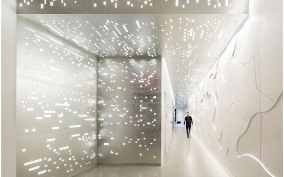 Architecture, interior design, custom fabrication, lighting by ATMOS