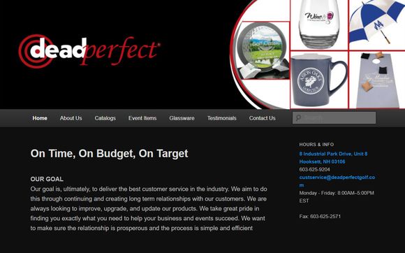 Event and Promotional items. by Dead Perfect Golf Inc