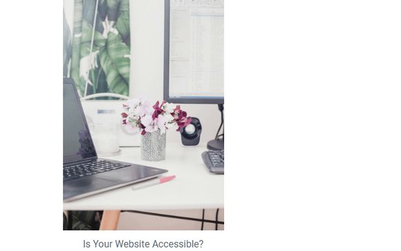 Website Accessibility Threat Assessment Check by Creative Vision Web Consulting, LLC