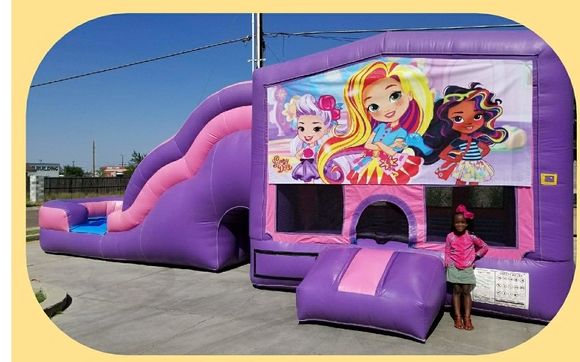Bounce house combo wet or dry  by Mdg Party Rentals