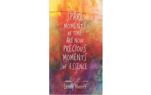 Spare Moments Of Time Are Now Precious Moments Of Essence by EZ Drops, Inc.