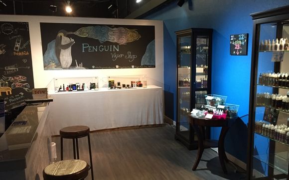 We Offer Premium E-Liquids which we try to stay all local and Canadian, Hardware and Accessories for your Vape needs by Penguin Vapor Shop