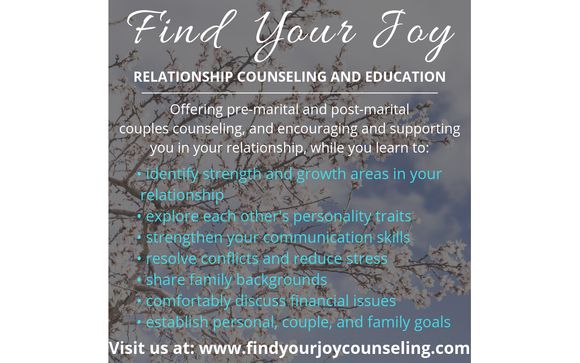 Looking to Improve Your Relationship Before the "I do's"? by Find Your Joy Counseling and Coaching