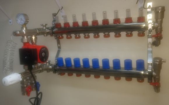 Hot Water Heating components by Topline Distributing Inc.