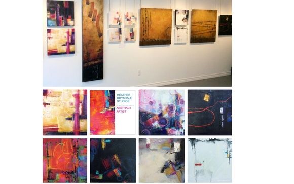 Abstract Art by Heather Drysdale Studios