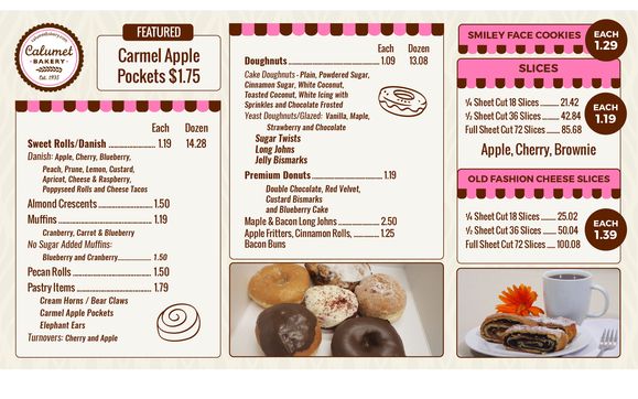Digital Menu Boards by Illiana Indoor Billboards