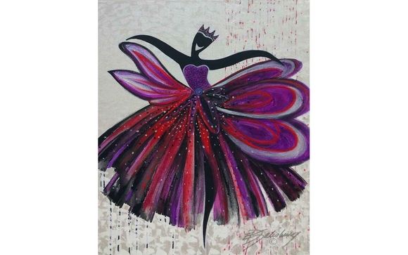 Untitled (Dancer With Crown) by Eric Salisbury Art