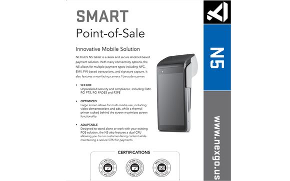 Nexgo N5 Handheld Tablet Pos By Norman S Advisory Inc In Long
