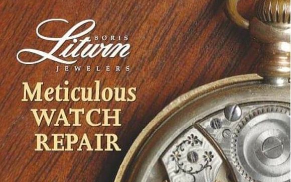 Watch repair by Boris Litwin Jewelers