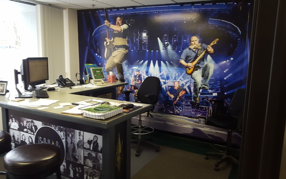 Direct print vinyl wall covering by Wheelhouse Graphix in Bloomfield ...