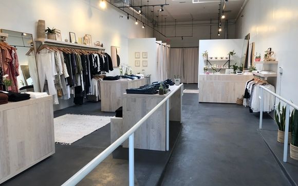 Contemporary sales clothing boutiques