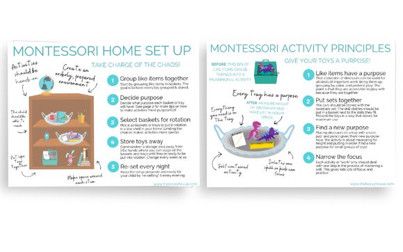 Montessori Set Up Guide by The Bossy House