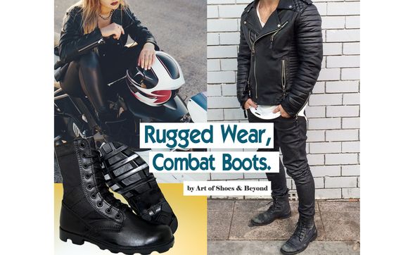 custom combat boots