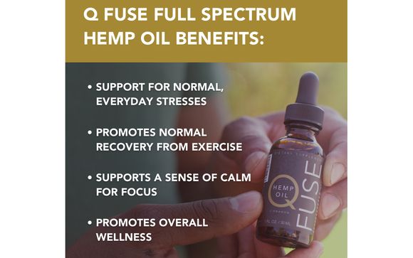 Q Fuse - Full Spectrum Hemp Oil by Q Sciences Friendswood in ...