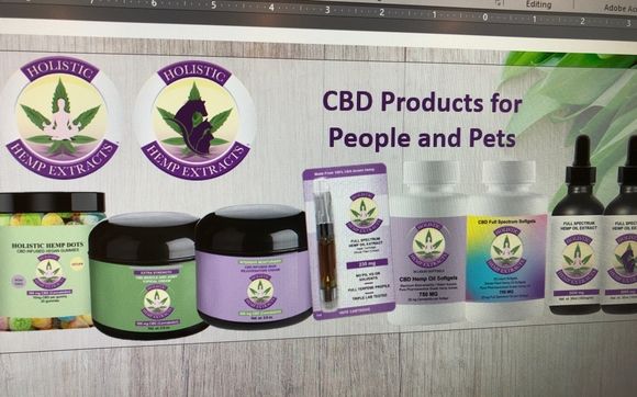CBD tinctures, topicals, capsules, edibles and vapes. by Holistic Hemp Extracts