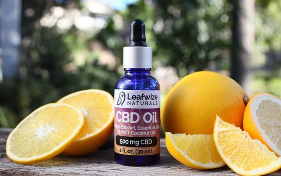 CBD Oil Tinctures infused in C8 MCT Coconut Oil by Leafwize Naturals CBD