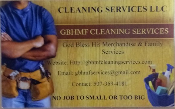 GBHMF CLEANING SERVICES by GBHMF SERVICES LLC